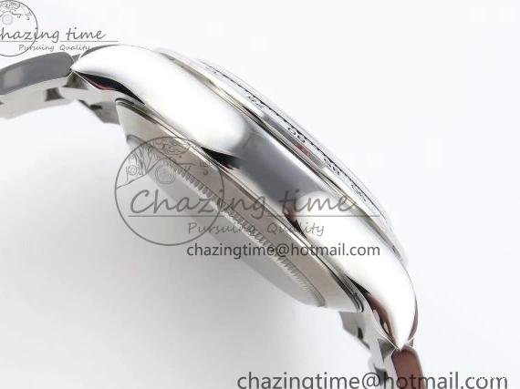 116509 OMF DIAL SS BEST ON A7750 DAYTONA BLUE MOVEMENT) SS STICK BRACELET (SLIM EDITION 1219